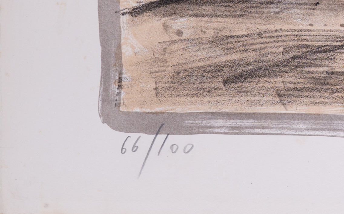 Franz PRIKING : Icare sous le soleil - Lithographie originale signée