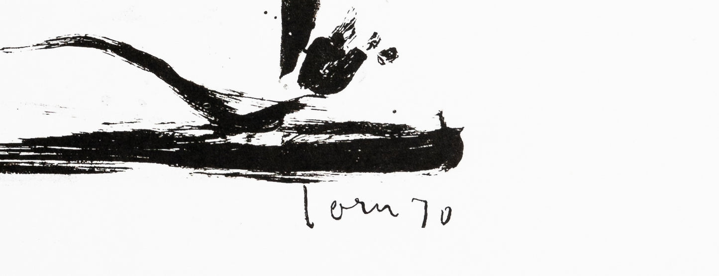 Asger JORN : Expo 1970 - Lithographie originale signée