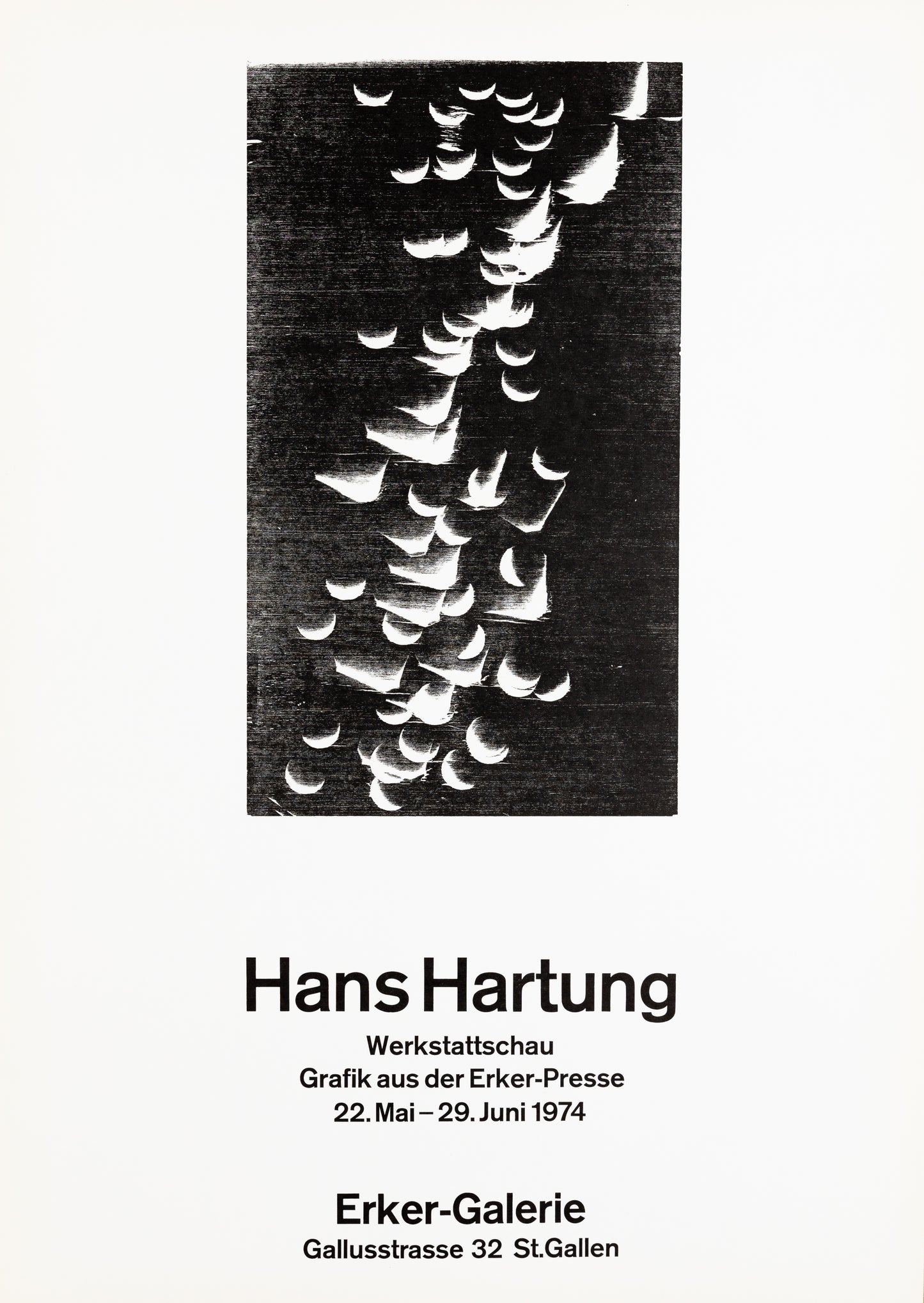 Hans HARTUNG : L'envolée - Lithographie originale