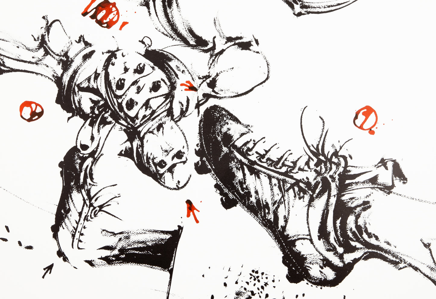 Vladimir VELICKOVIC : Valladolid - Lithographie originale signée