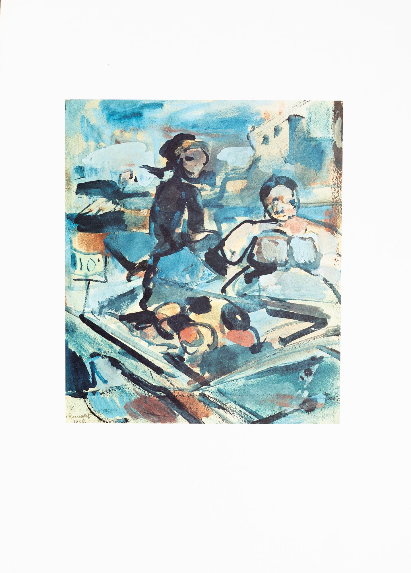 Georges ROUAULT: At the Market - Signed lithograph