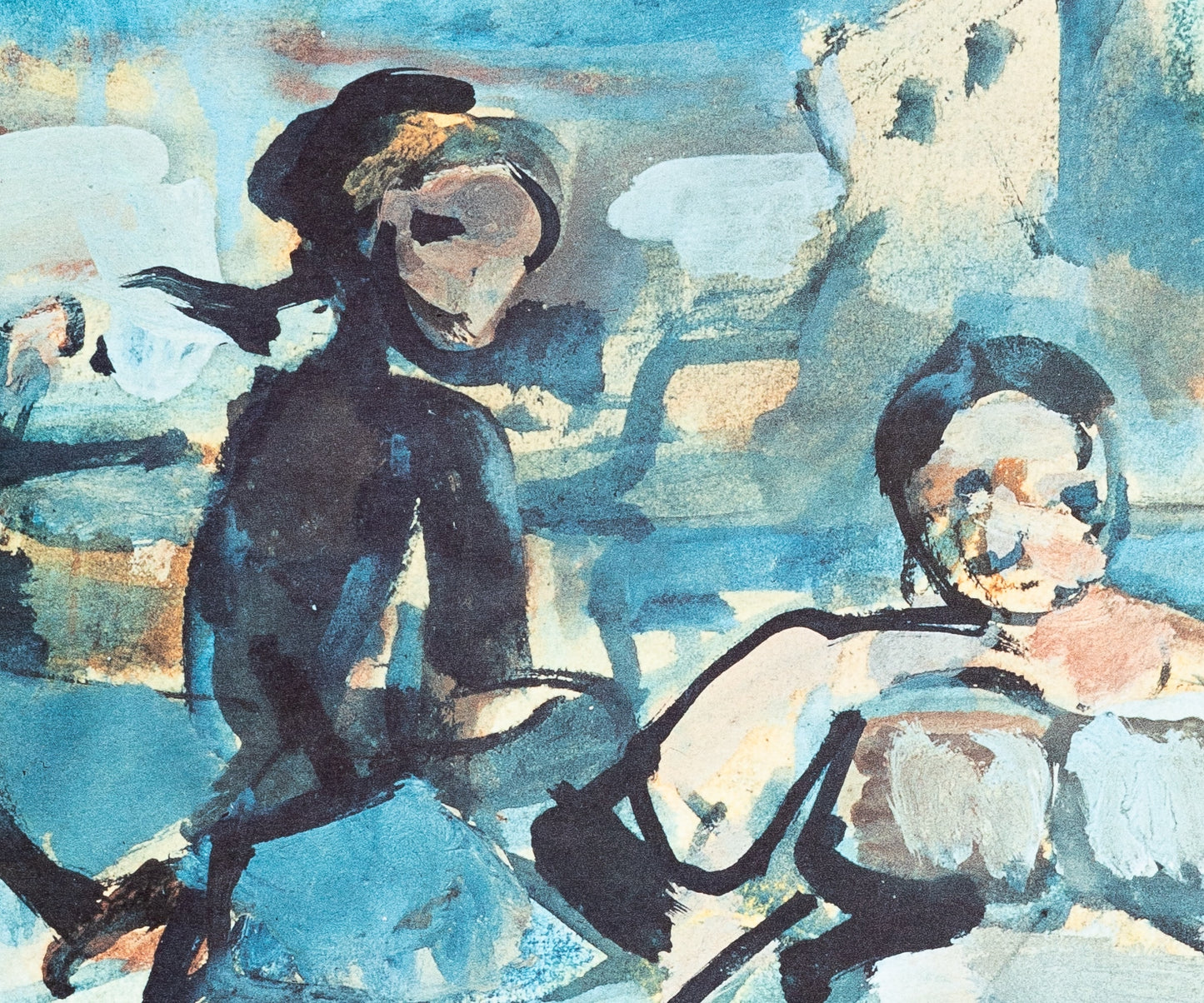 Georges ROUAULT: At the Market - Signed lithograph