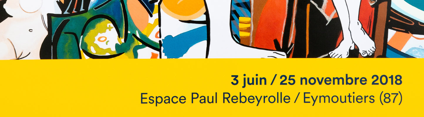 ERRO : Expo 2018 - Affiche originale en couleurs
