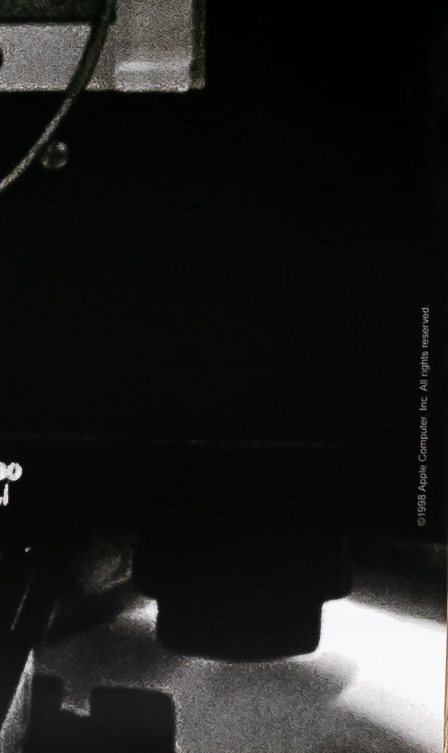 APPLE Think Different : Ansel ADAMS - Affiche originale