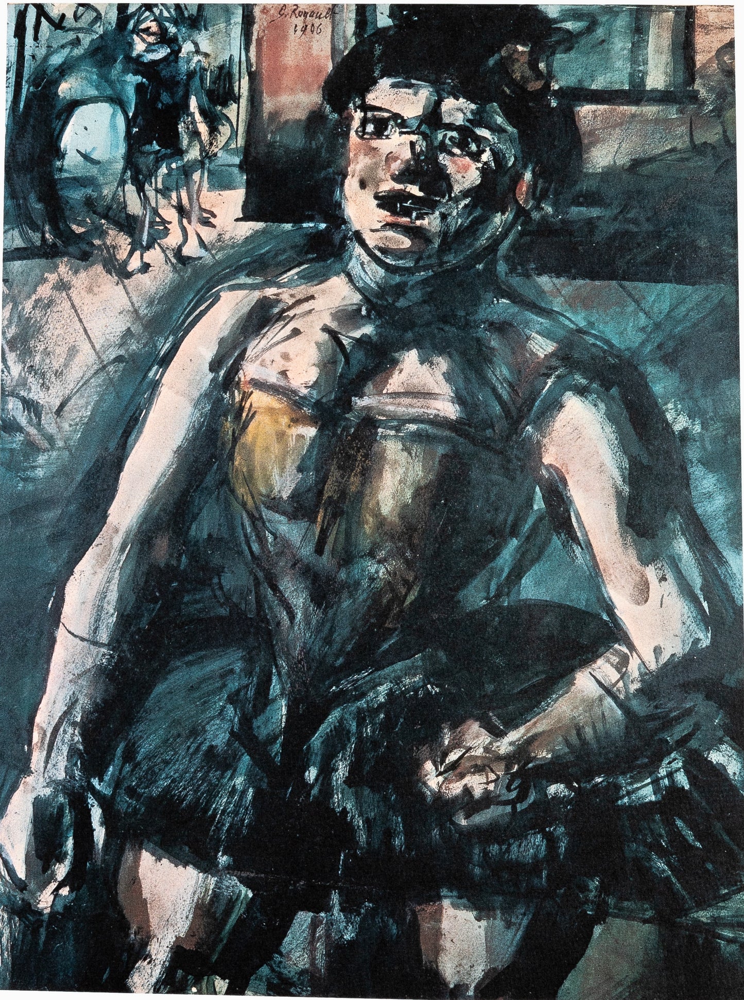Georges ROUAULT : La trapéziste - Lithographie signée