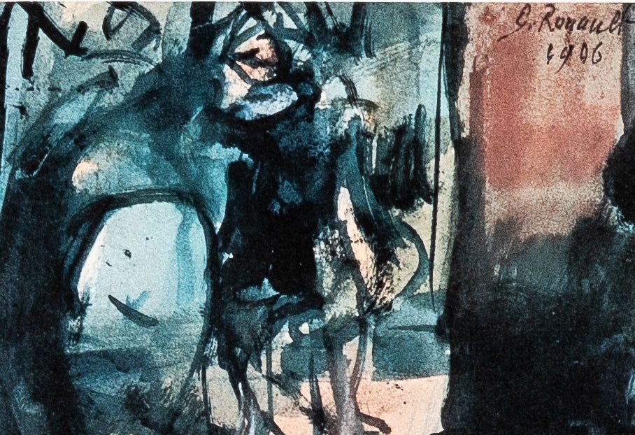 Georges ROUAULT : La trapéziste - Lithographie signée