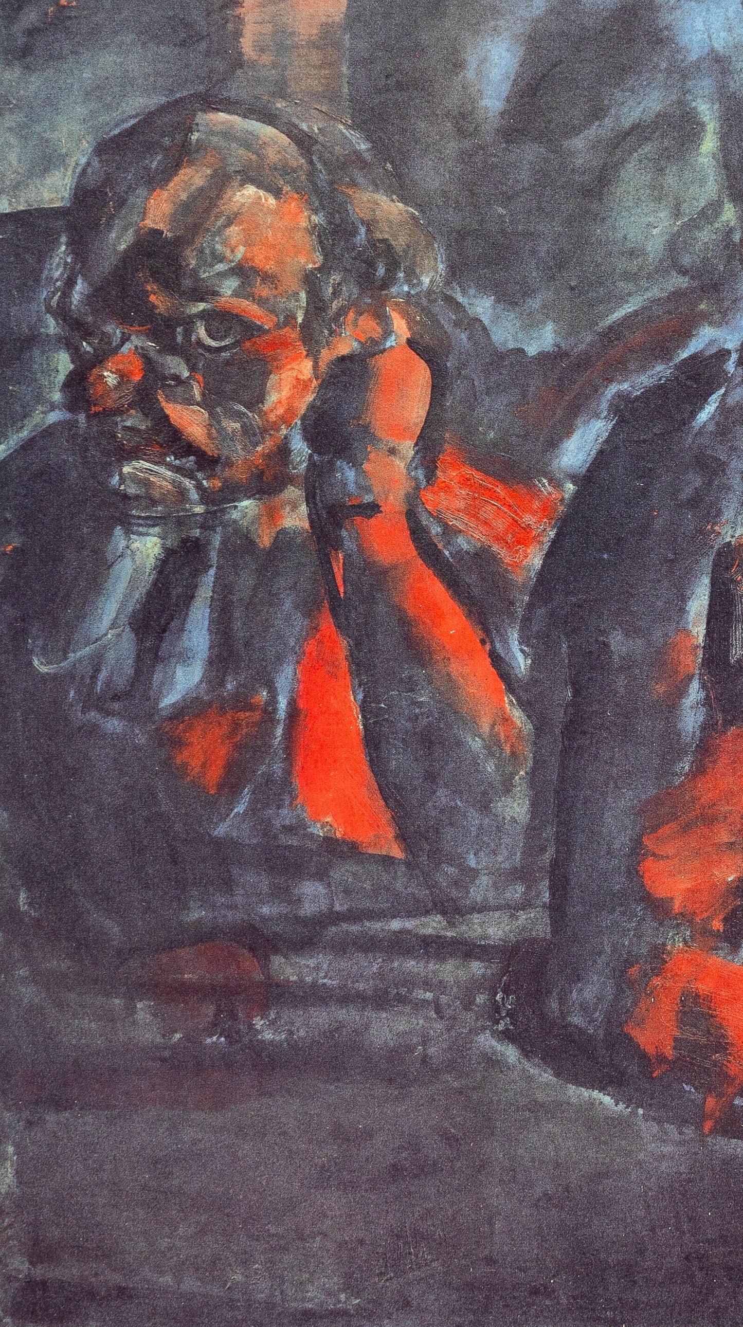 Georges ROUAULT : Au Tribunal - Lithographie