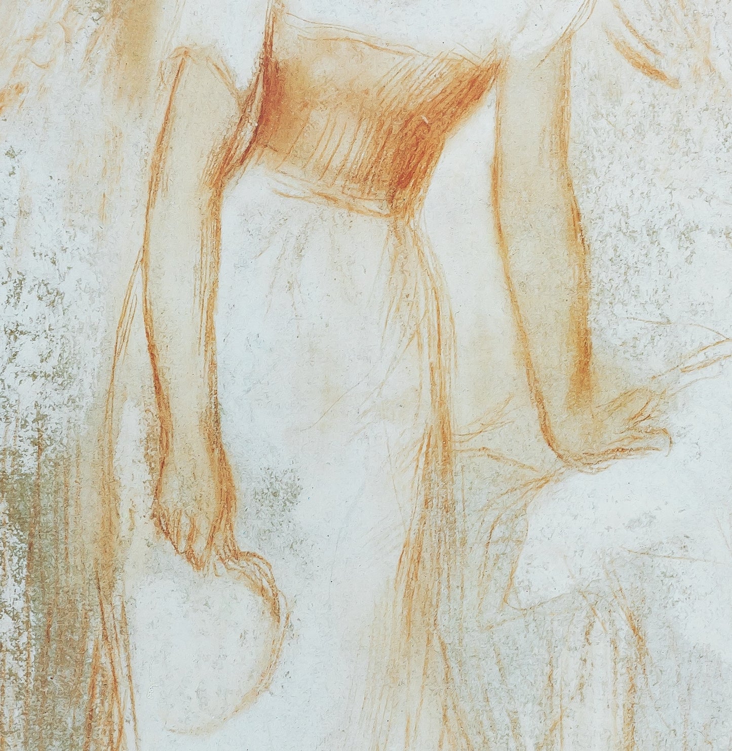 Pierre Auguste RENOIR : La glaneuse - Affiche originale signée