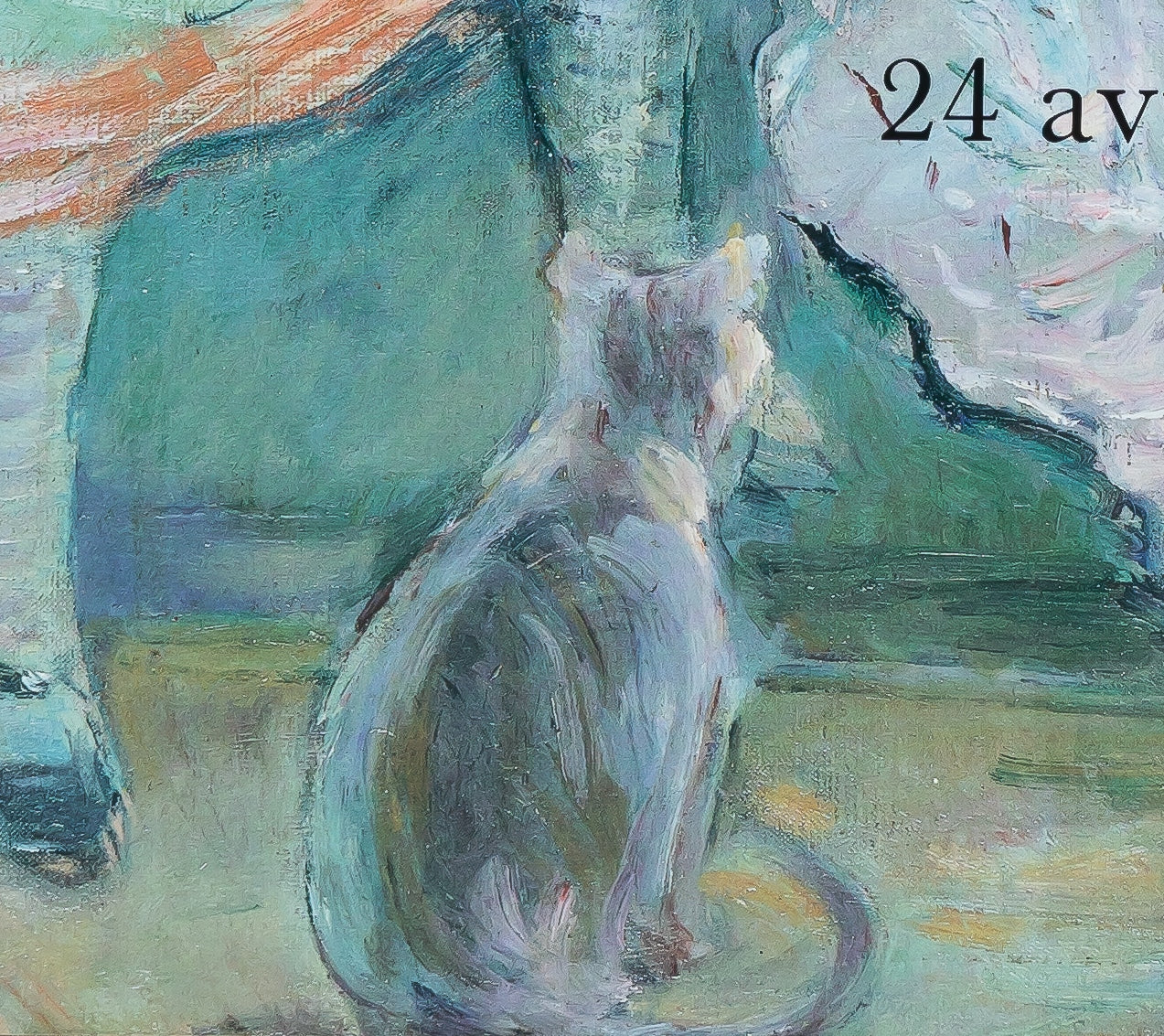 Berthe MORISOT : Deux petites filles - Affiche originale signée