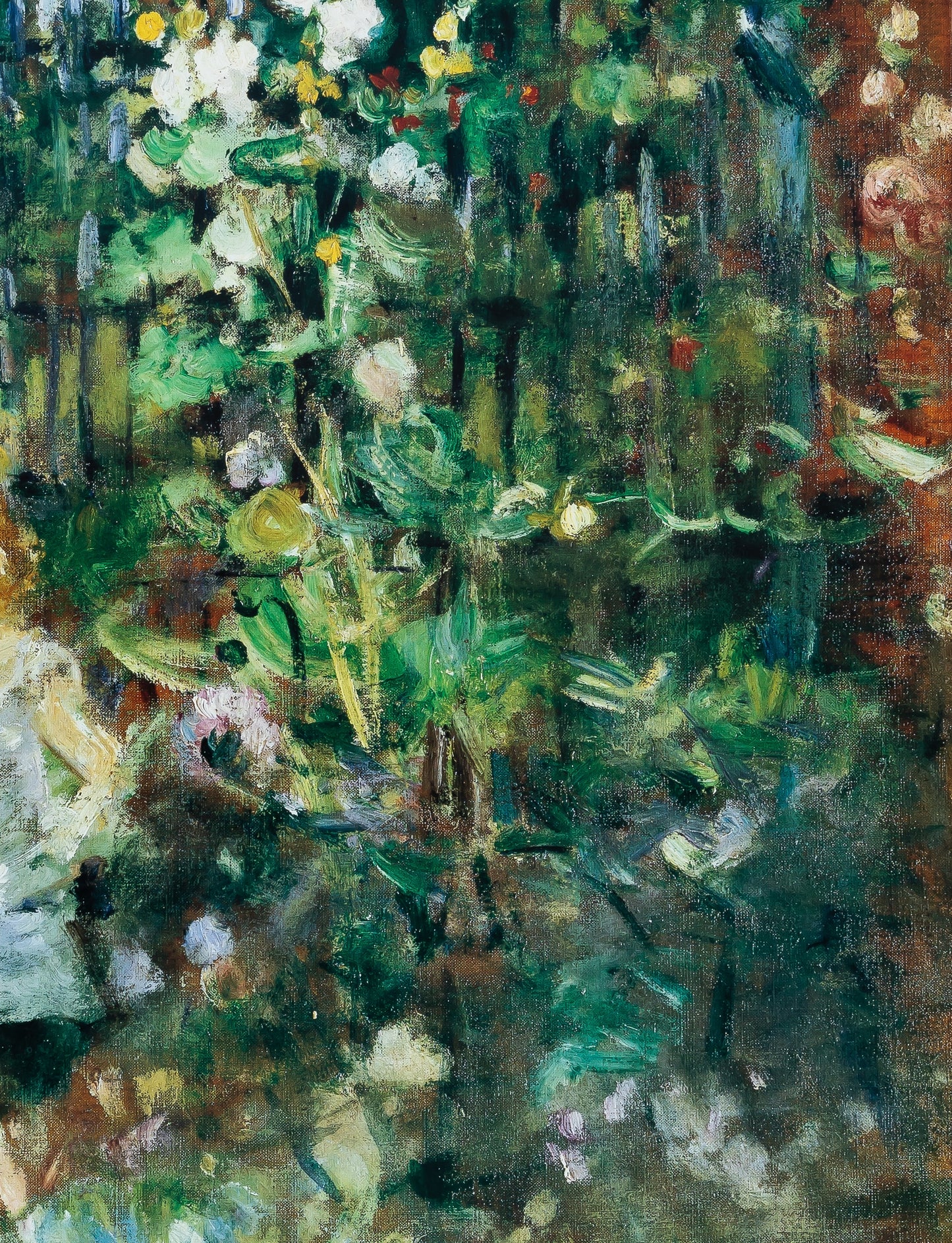 Berthe MORISOT : Petite fille dans le jardin - Affiche originale signée