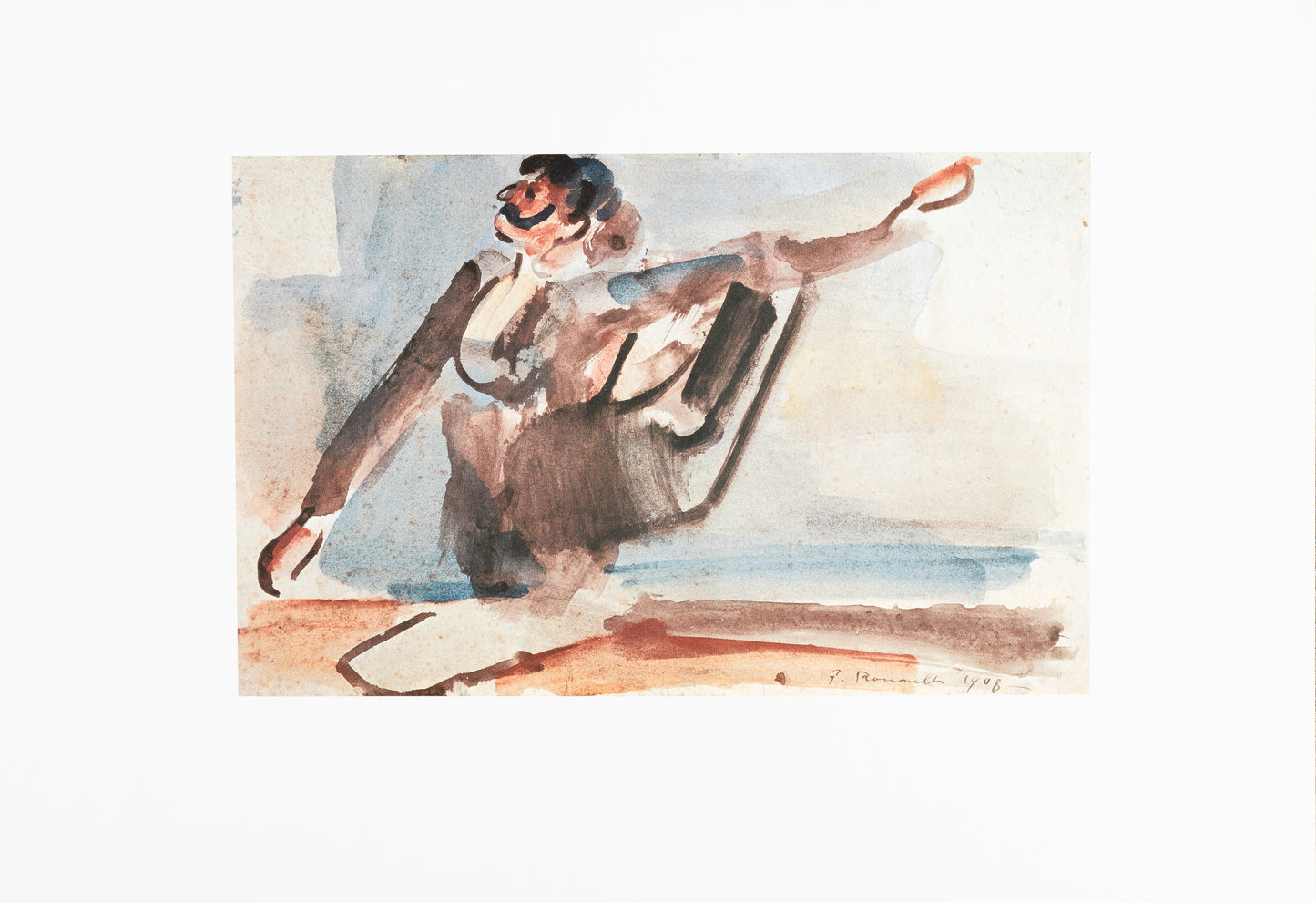 Georges ROUAULT: The Dancer - Signed lithograph