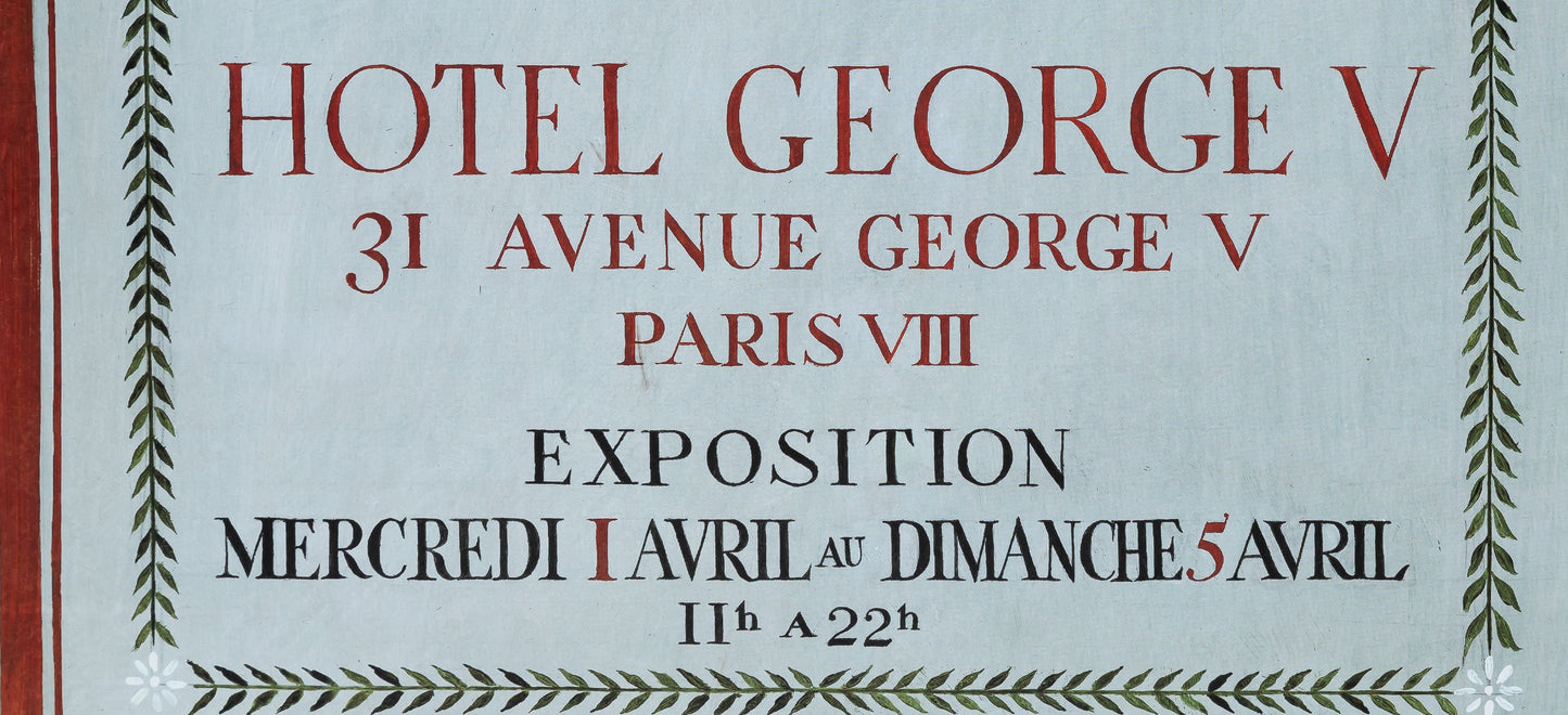 Alex COBBE : Affiche originale Salon du Dessin de 1992