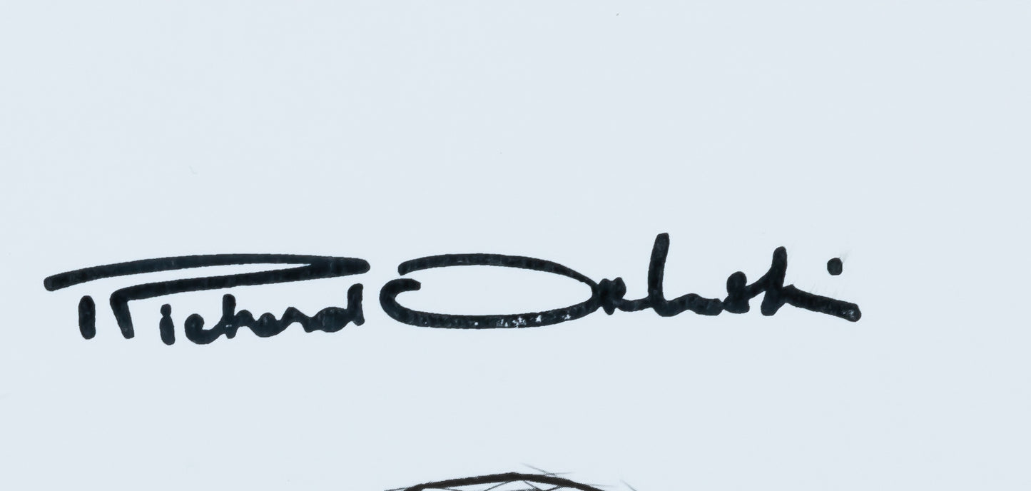 Richard ORLINSKI : Skull - Digigraphie signée