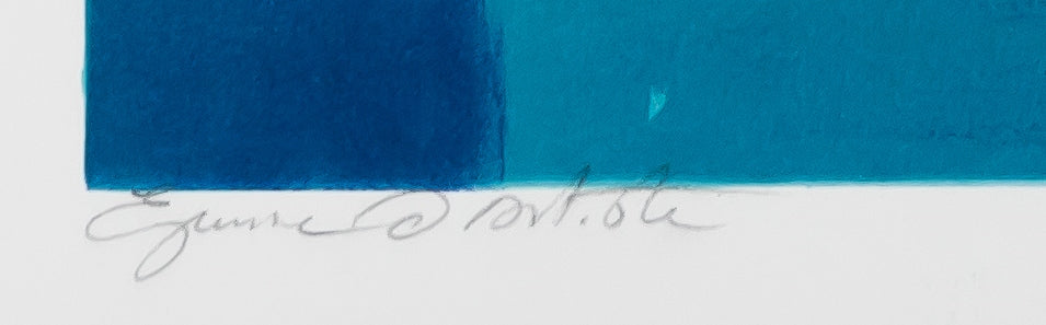Marcel MOULY : Venise à l'heure bleue - Lithographie originale signée