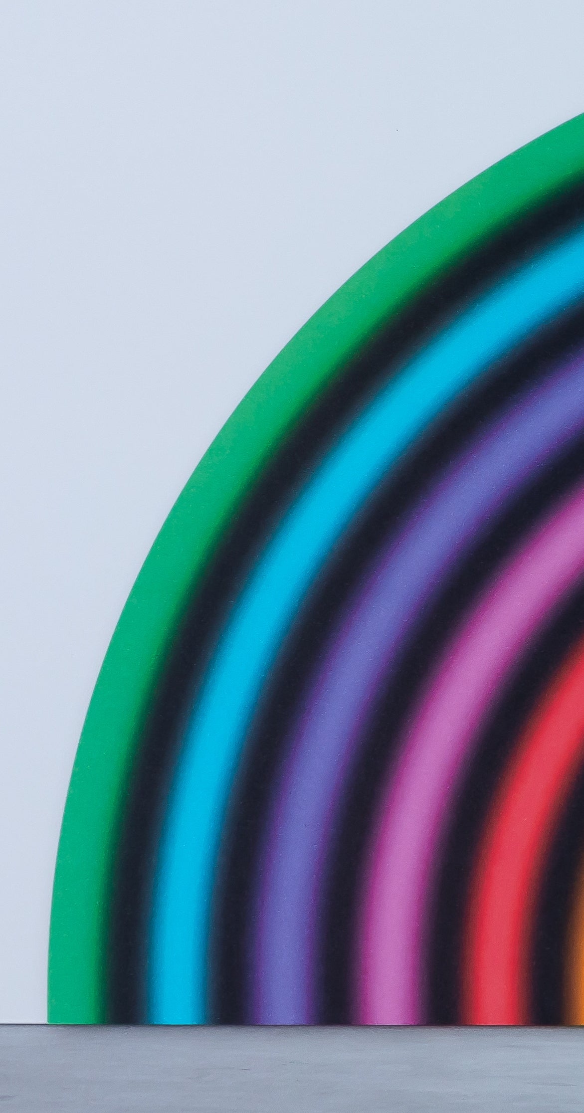 Ugo RONDINONE : Rainbow - Affiche originale