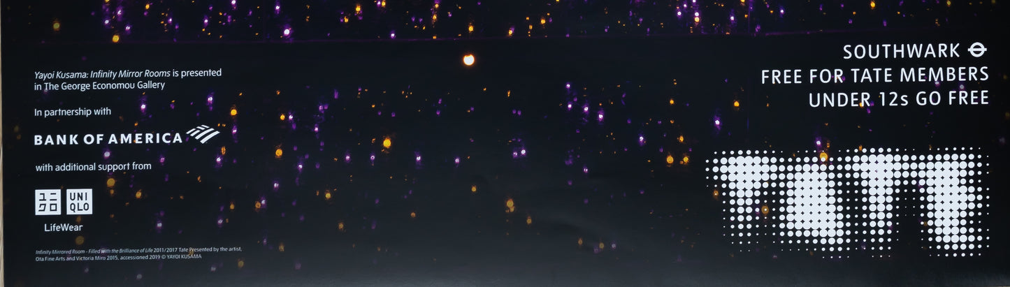 Yayoi KUSAMA : Infinity Mirror Rooms - Affiche originale