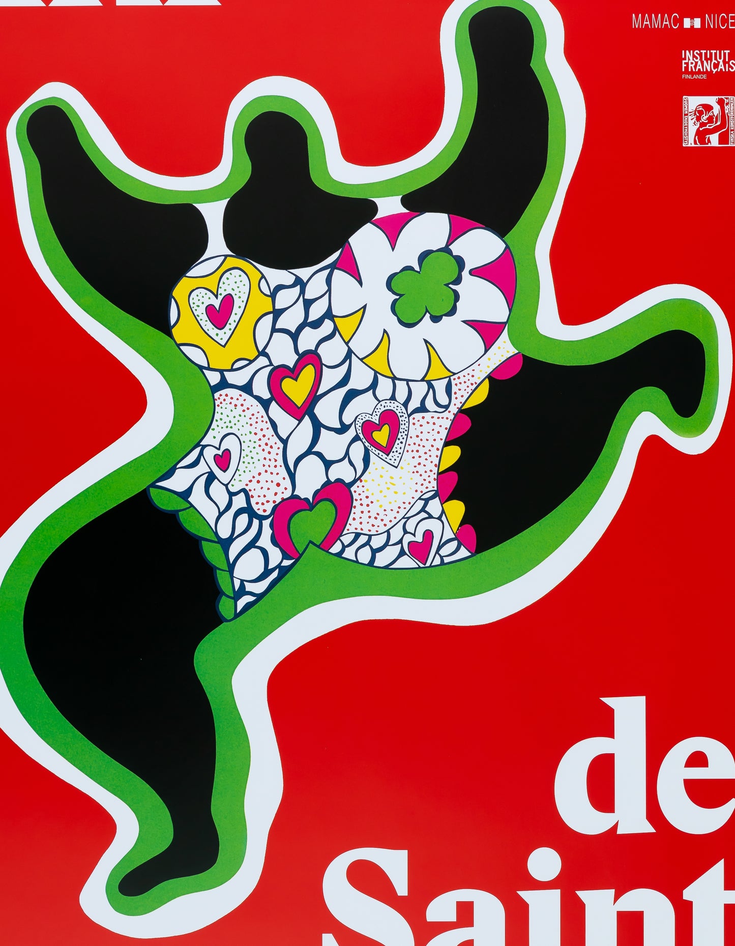 Niki de SAINT PHALLE : Nana qui danse - Affiche originale
