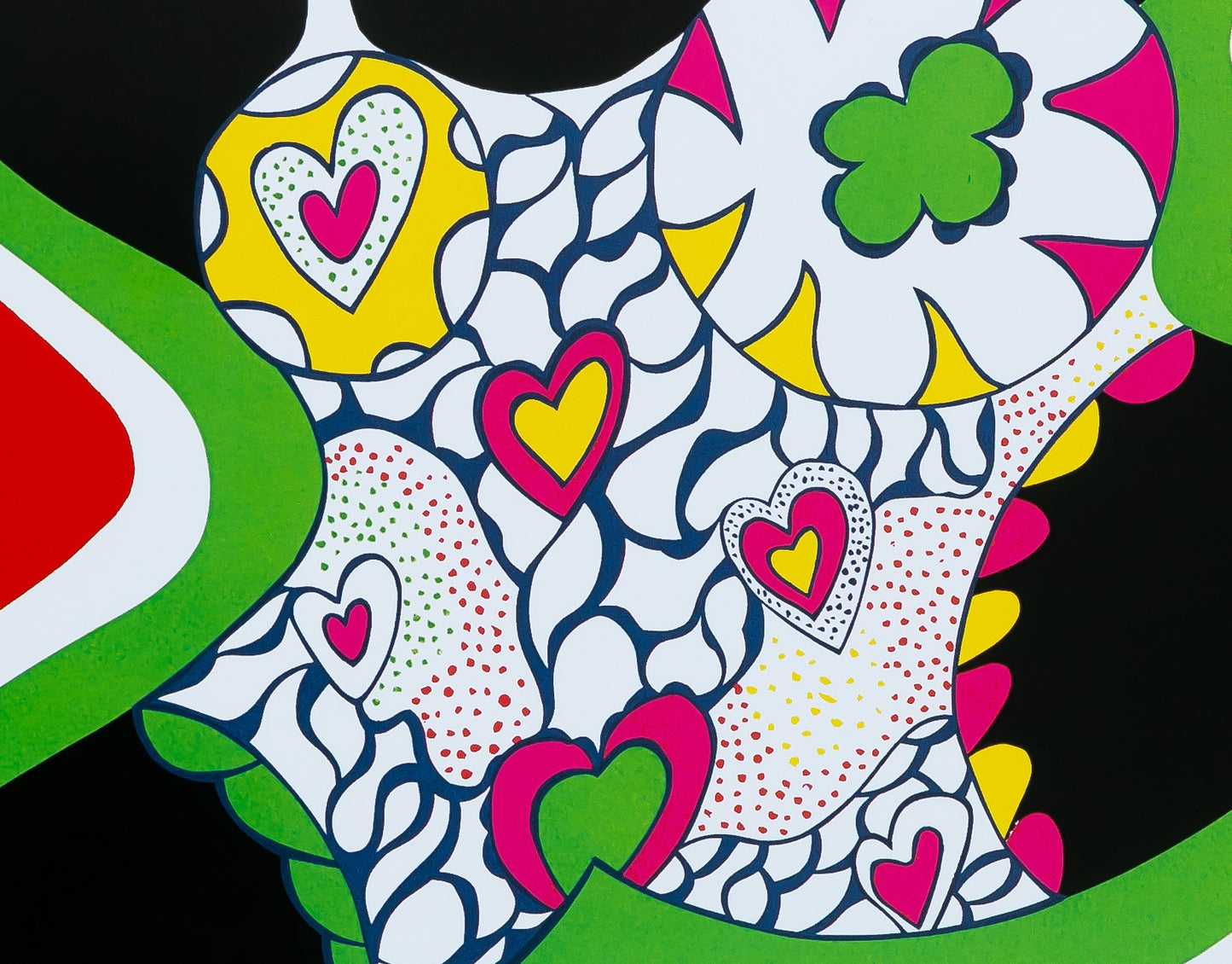 Niki de SAINT PHALLE : Nana qui danse - Affiche originale