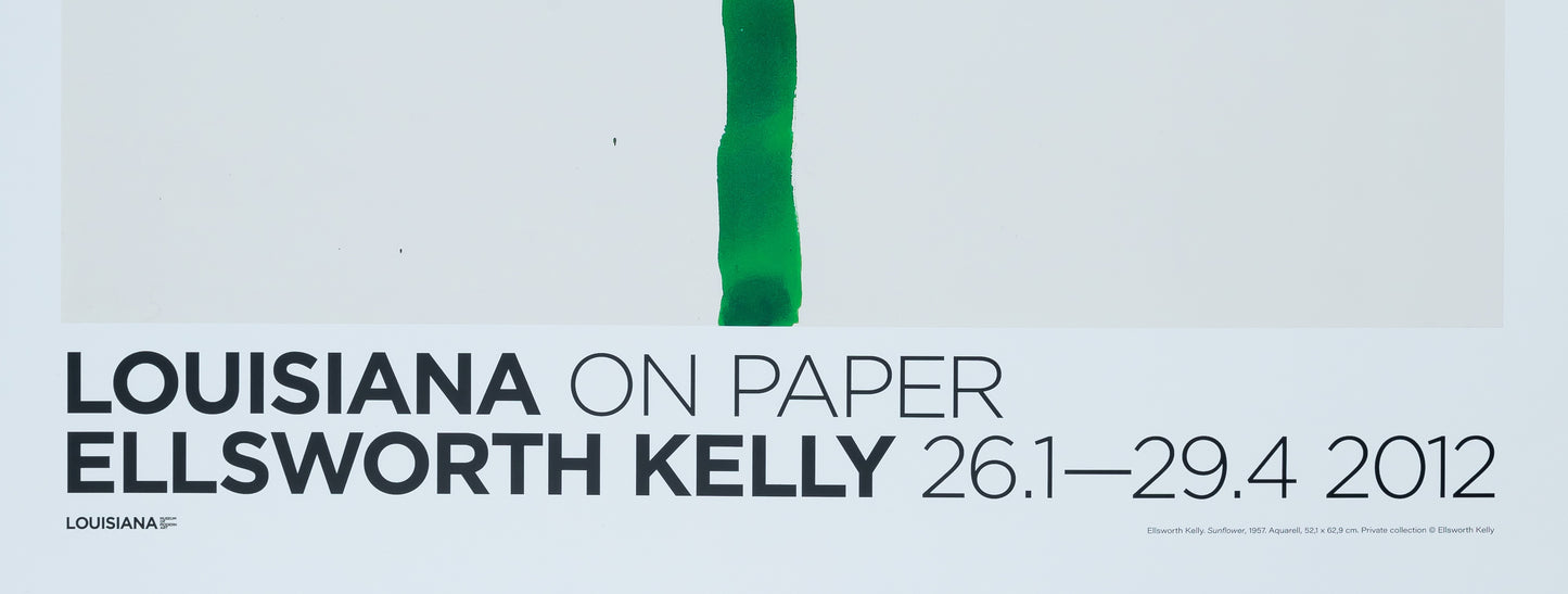 Ellsworth KELLY : Sunflower - Affiche originale en couleurs