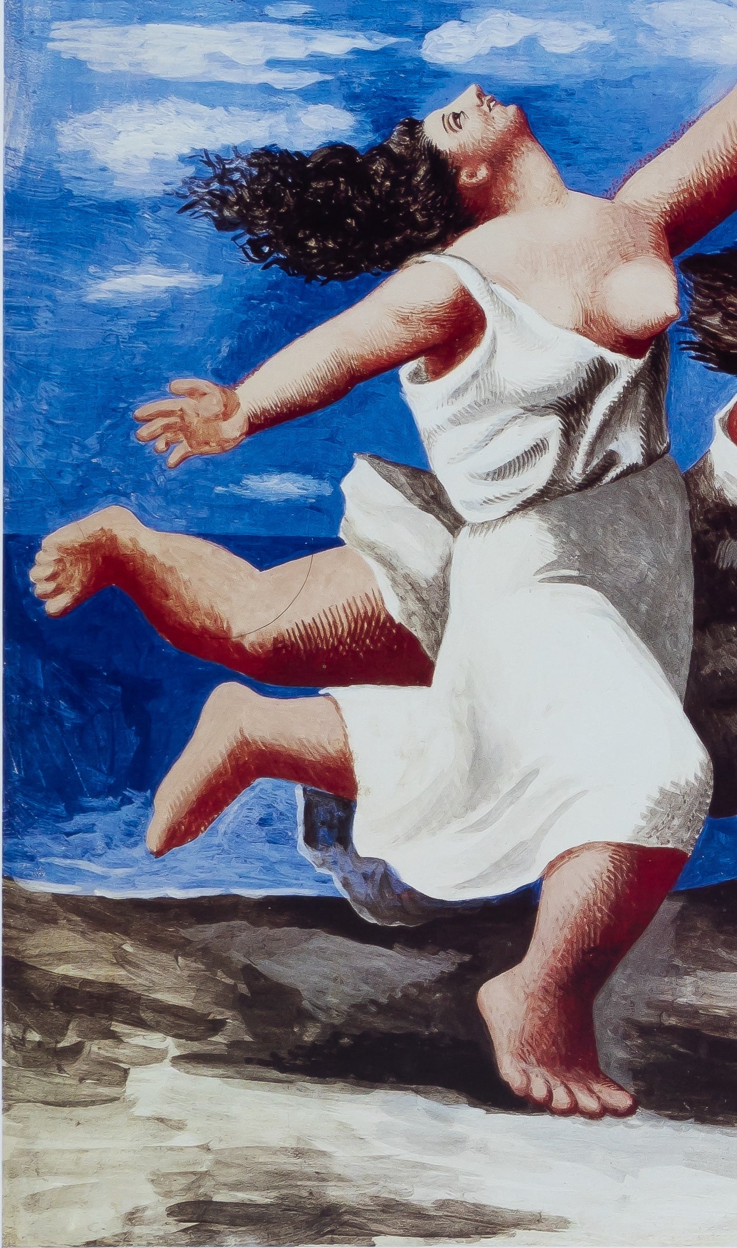 Pablo PICASSO : Deux femmes à la plage - Affiche originale