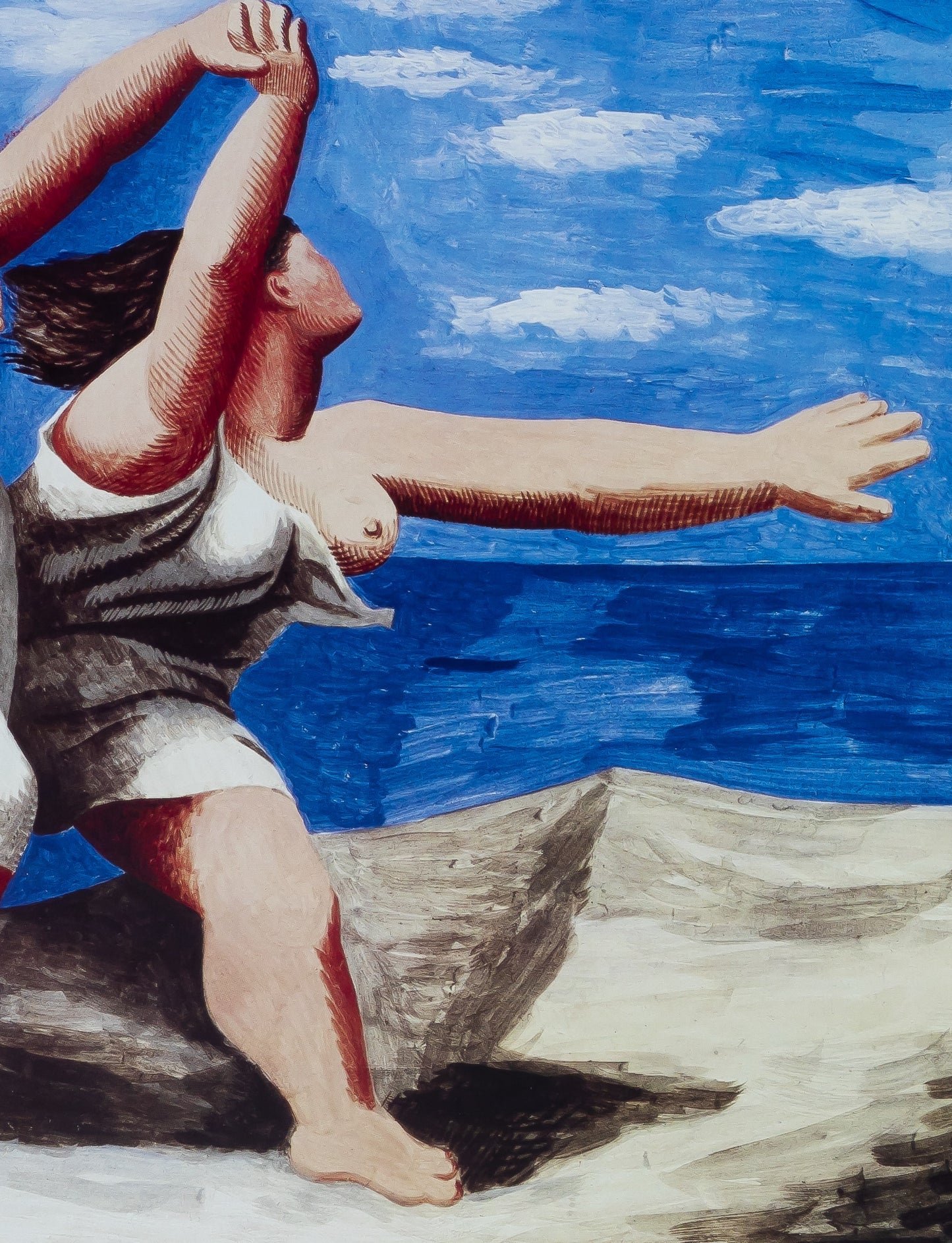 Pablo PICASSO : Deux femmes à la plage - Affiche originale