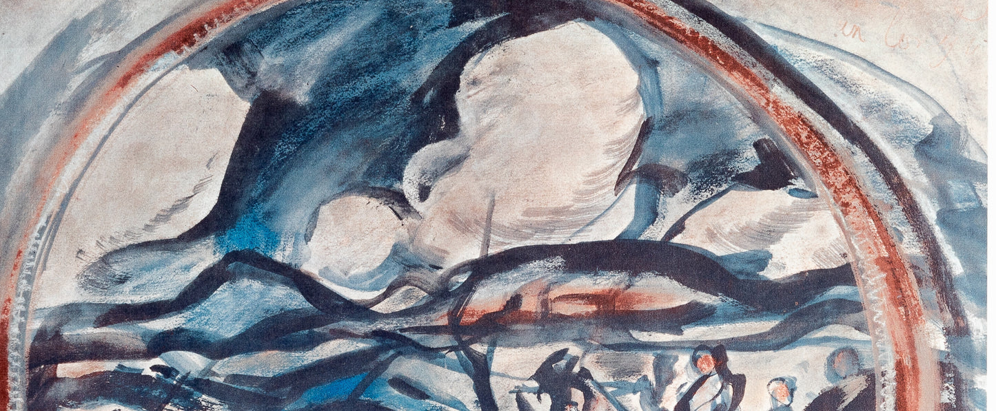 Georges ROUAULT : Paysage de Provence- Lithographie