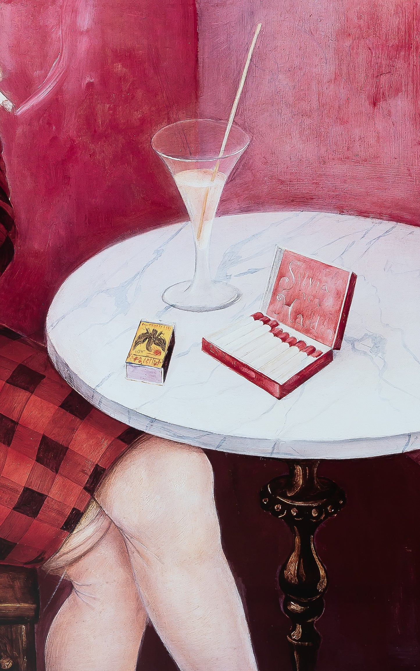 Otto DIX : Portrait de la Journaliste Sylvia Von Harden - Affiche originale