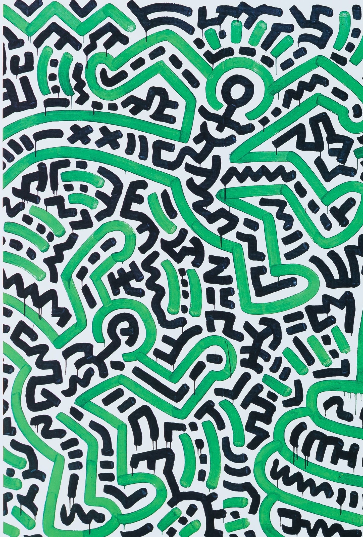 Keith HARING : Homo Decorans - Affiche originale