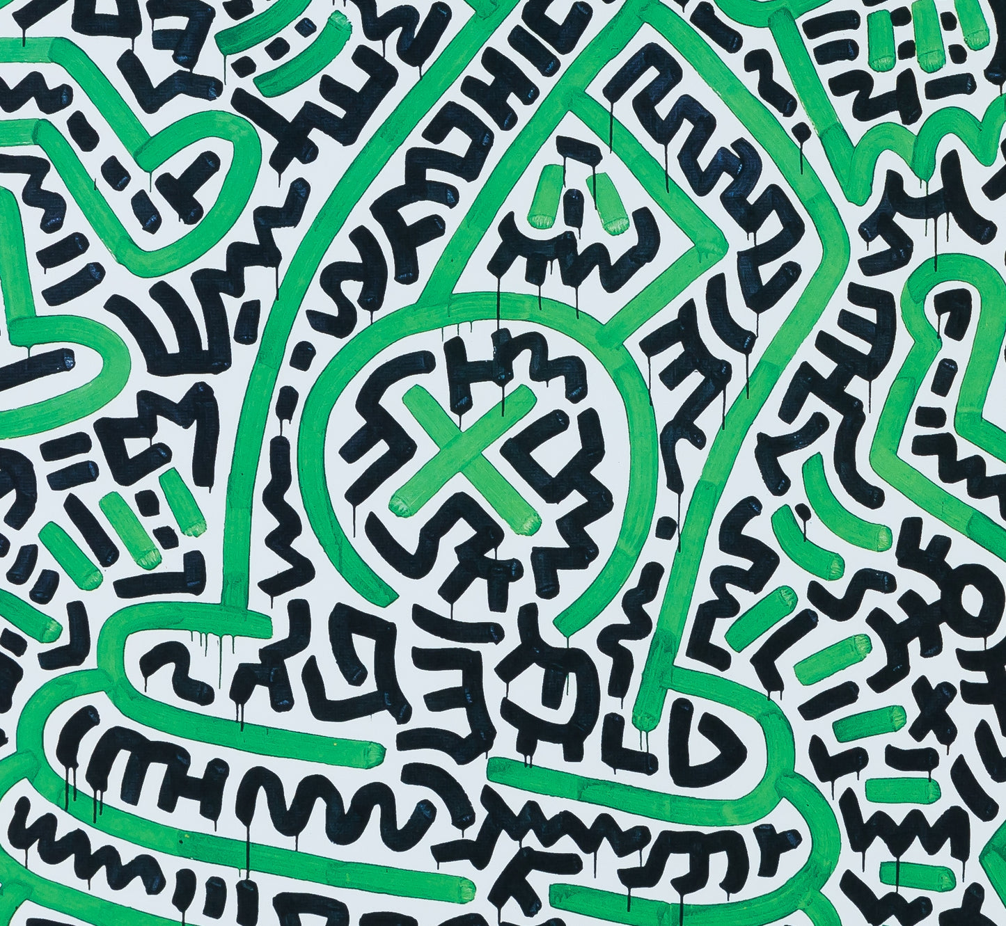 Keith HARING : Homo Decorans - Affiche originale