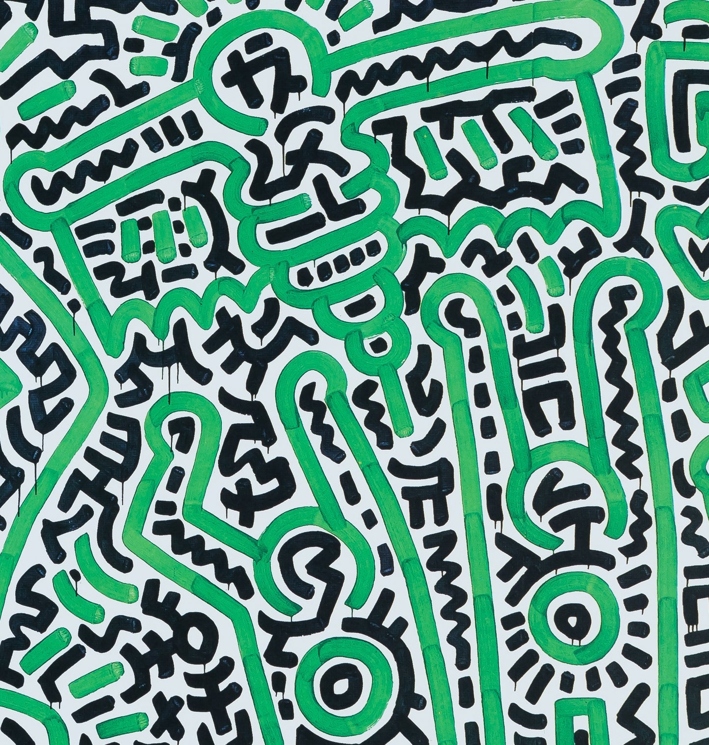 Keith HARING : Homo Decorans - Affiche originale