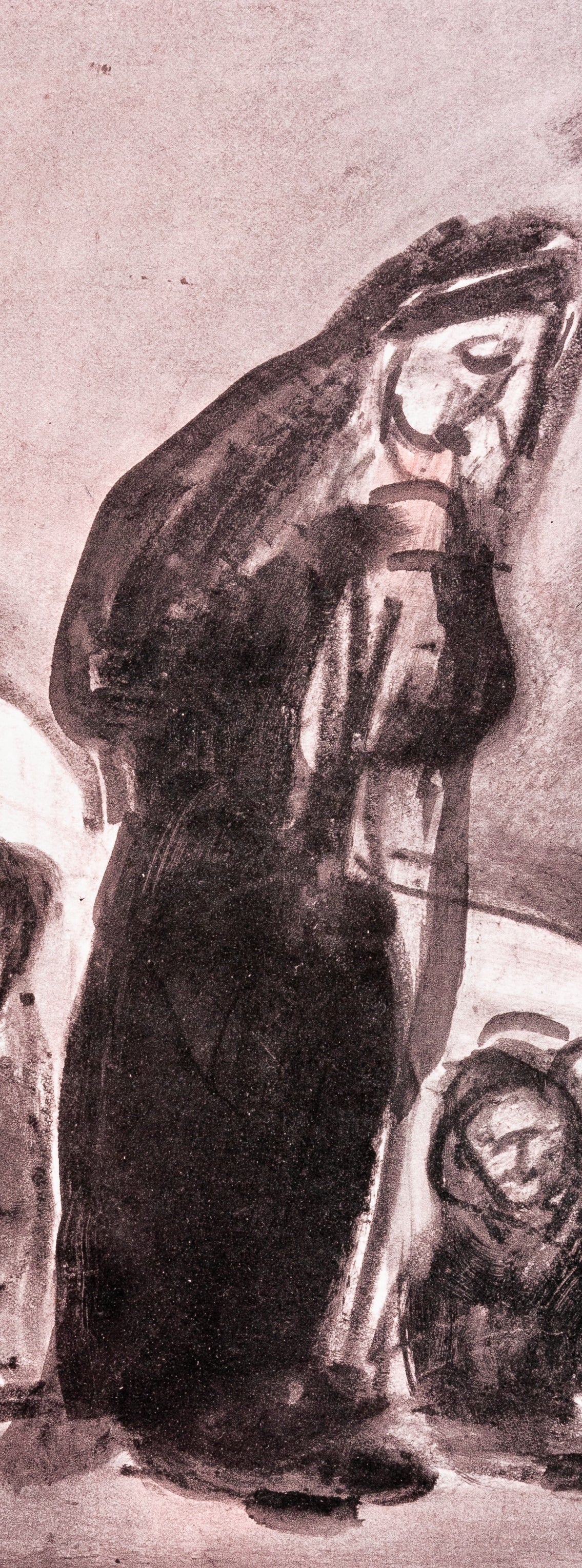 Georges ROUAULT : La Veuve - Lithographie