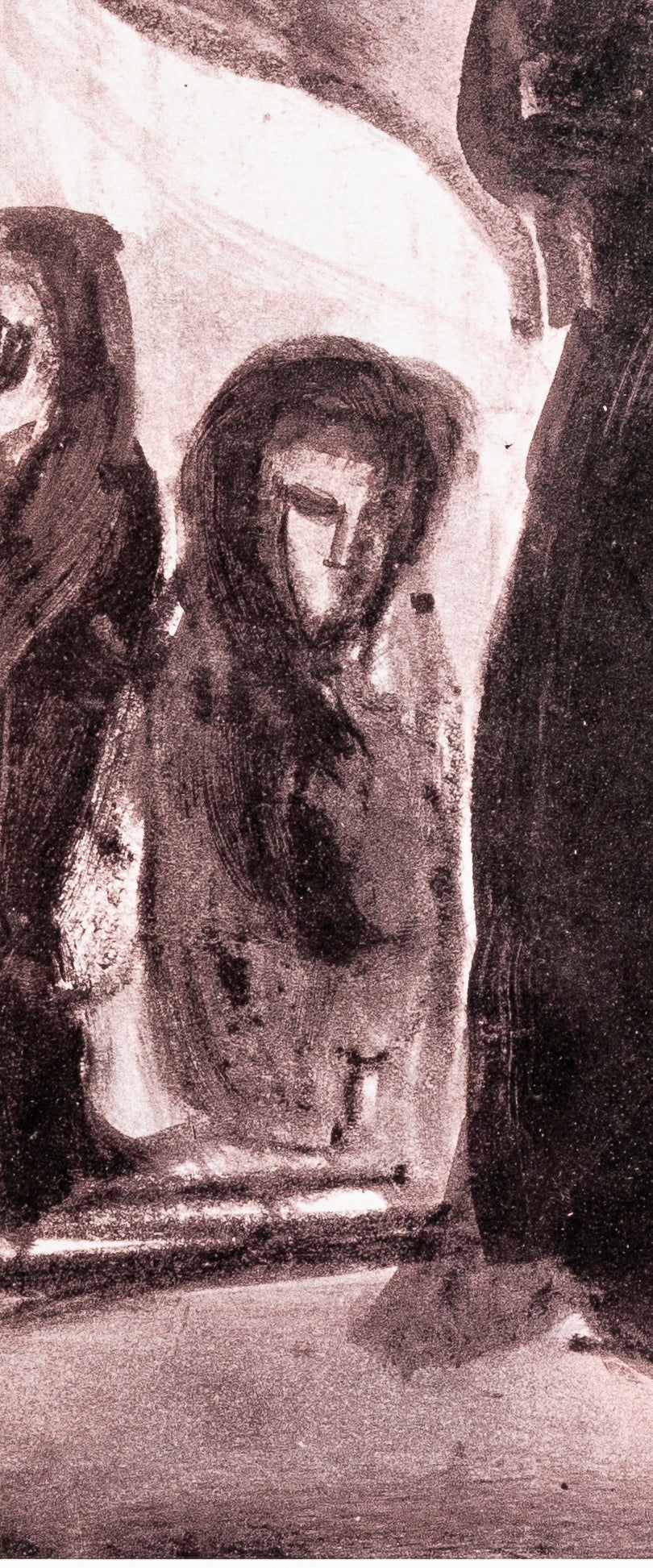 Georges ROUAULT : La Veuve - Lithographie
