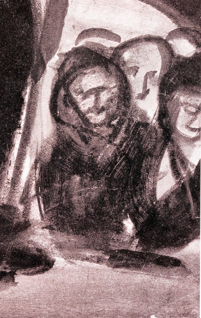 Georges ROUAULT : La Veuve - Lithographie
