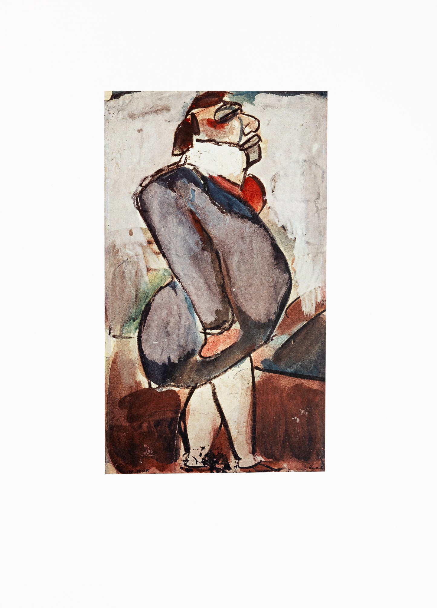 Georges ROUAULT : Gentilhomme - Lithographie signée