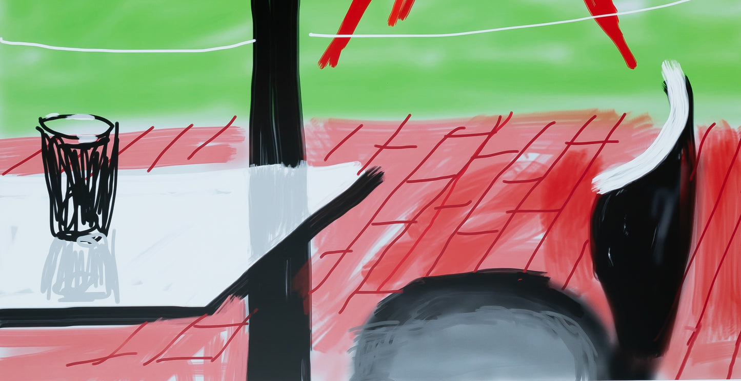 David HOCKNEY : Drawn on Ipad - Affiche originale