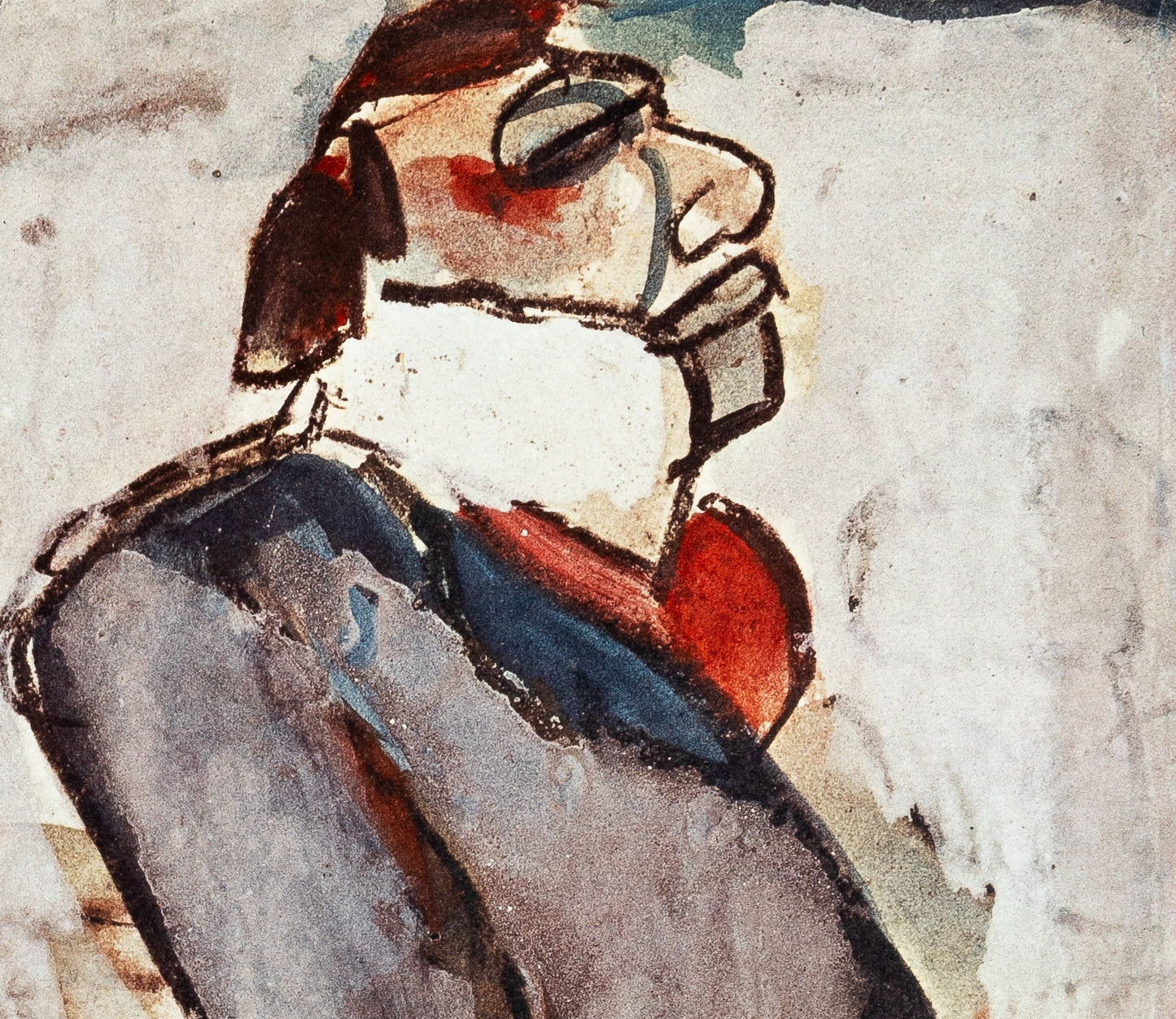 Georges ROUAULT : Gentilhomme - Lithographie signée