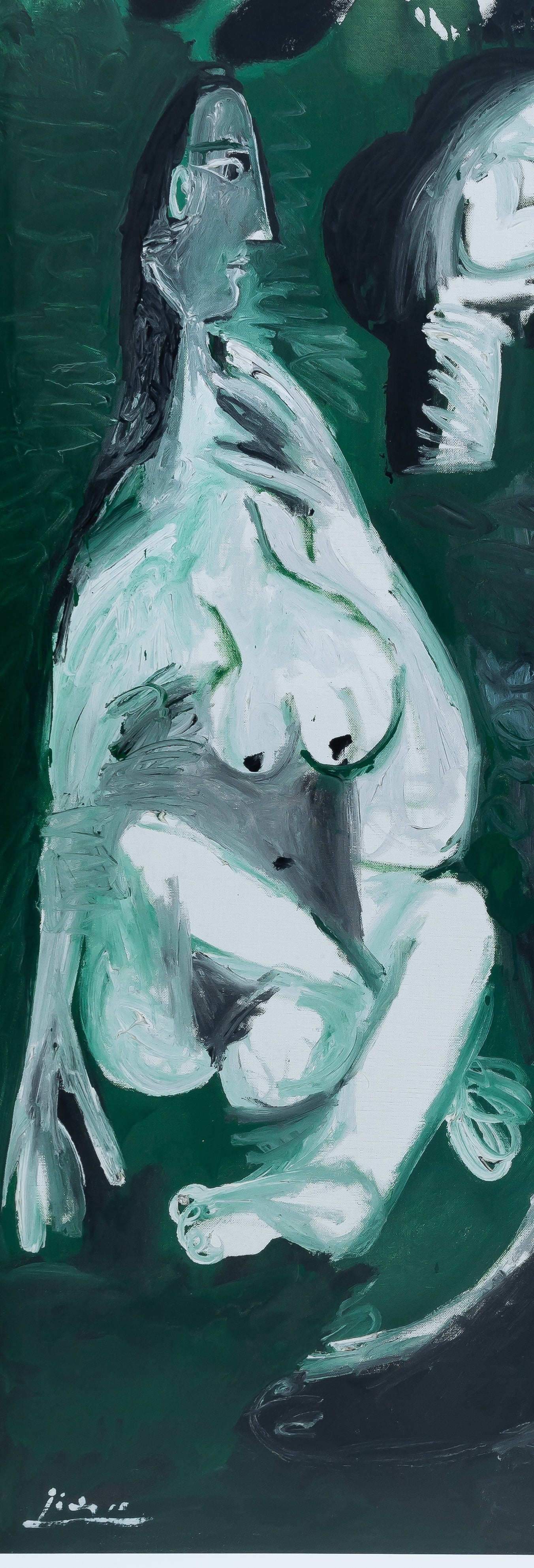 Pablo PICASSO : Le déjeuner sur l'herbe - Affiche originale signée