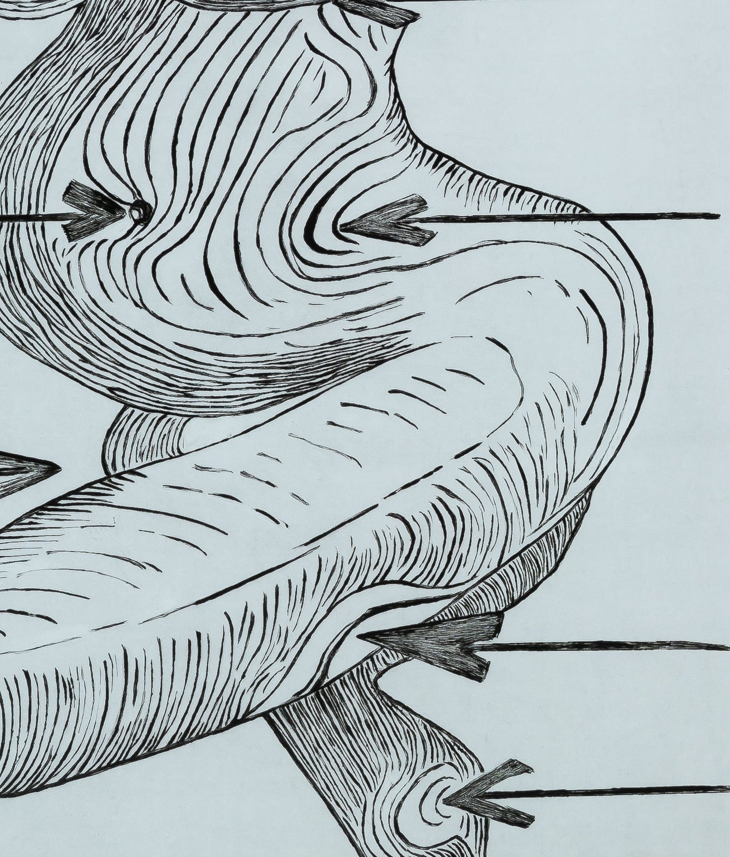 Louise BOURGEOIS : Saint Sebastienne - Affiche originale signée