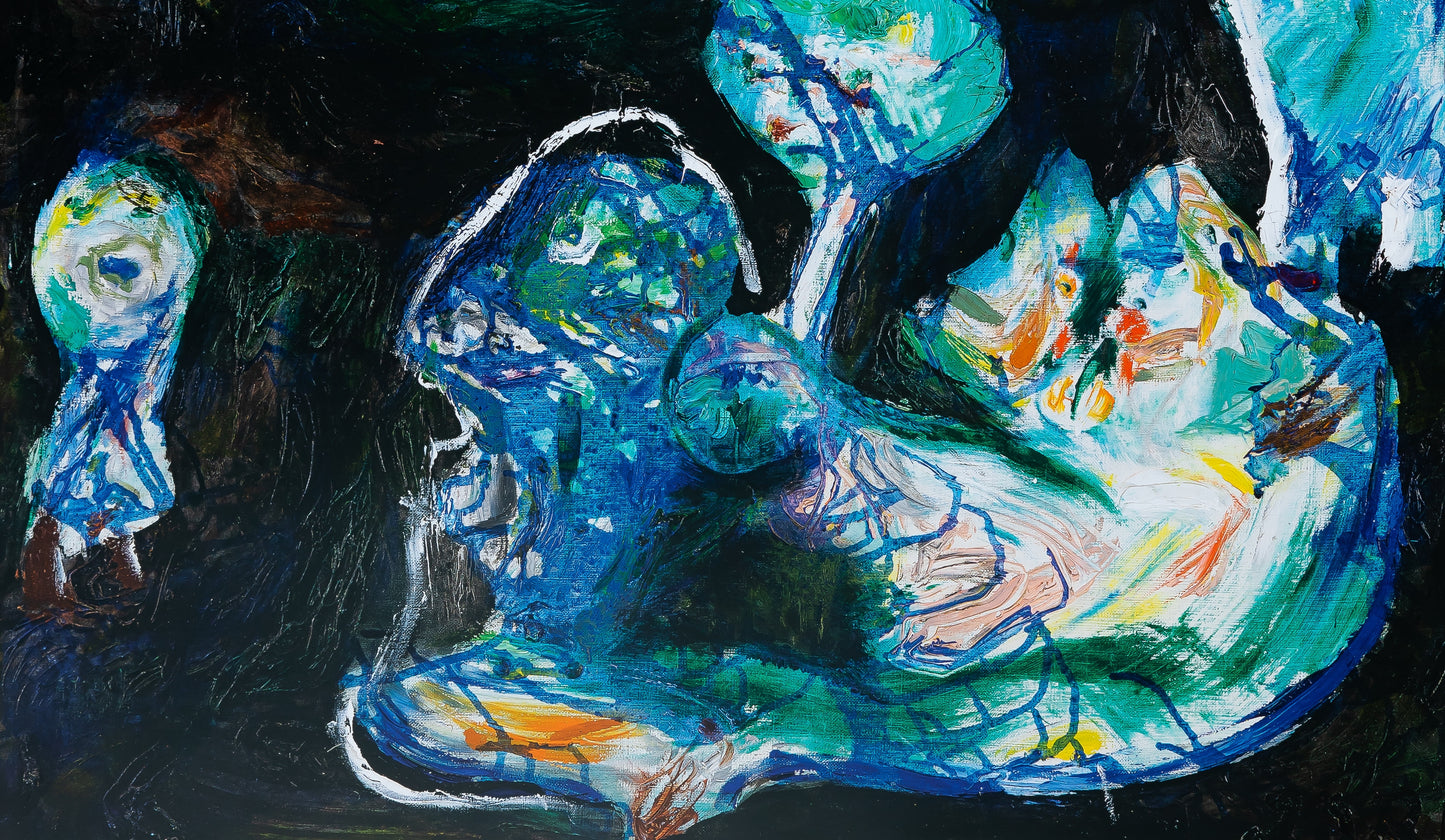 Asger JORN : Vision Nocturne - Affiche originale