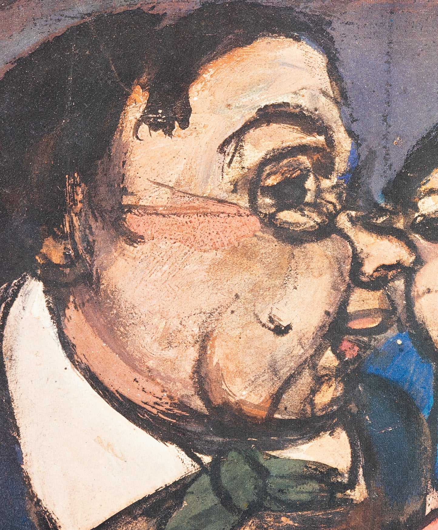 Georges ROUAULT : Les enfants et le maître - Lithographie