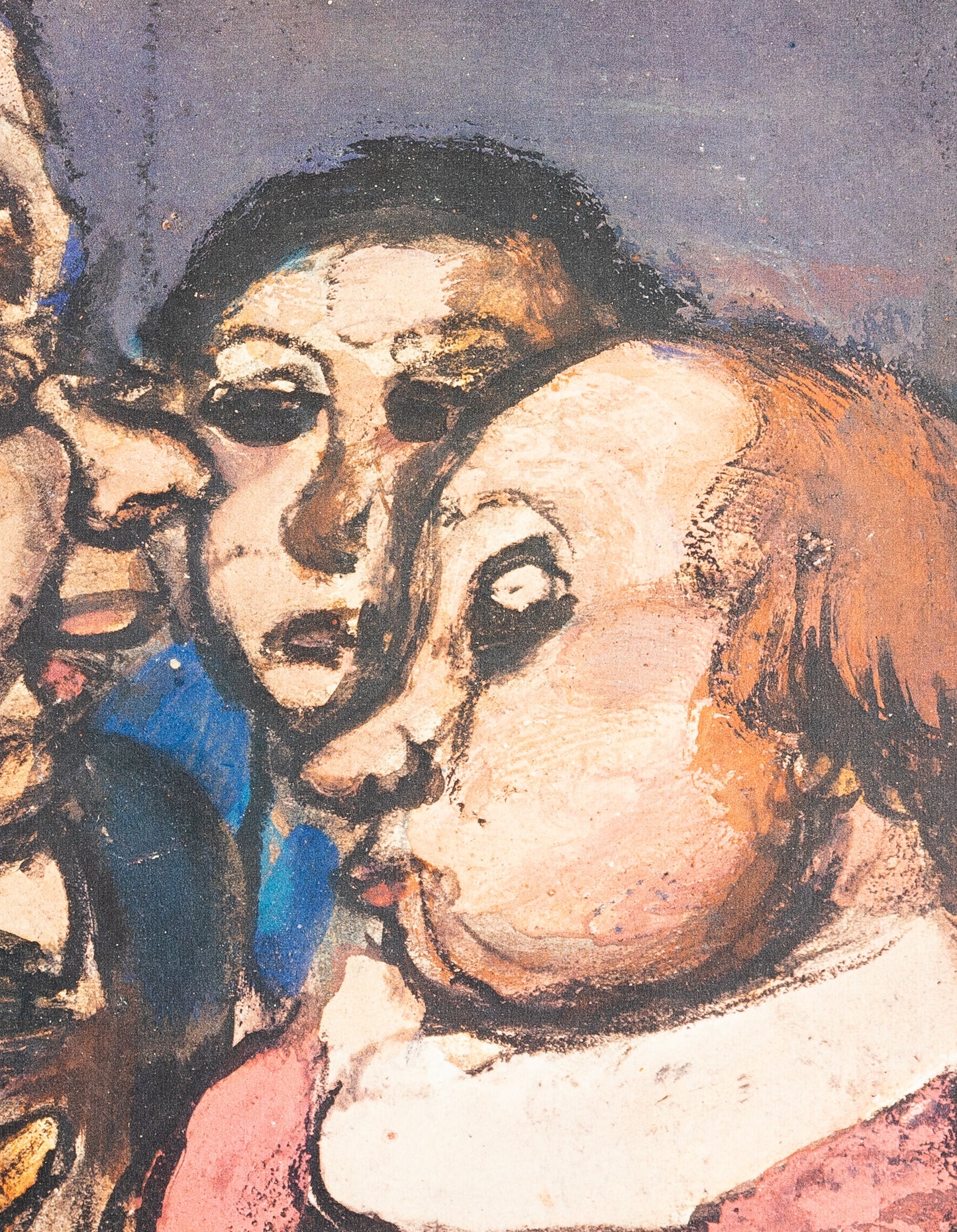 Georges ROUAULT : Les enfants et le maître - Lithographie