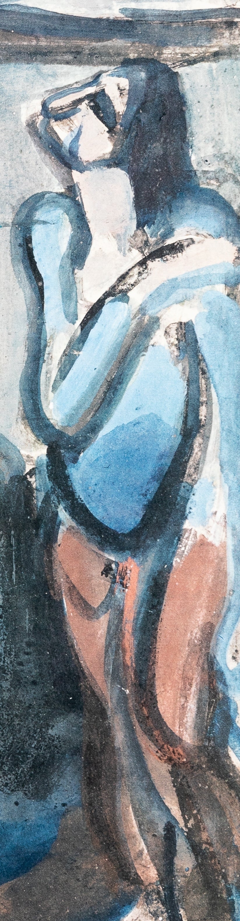 Georges ROUAULT : Le Christ sur la croix - Lithographie