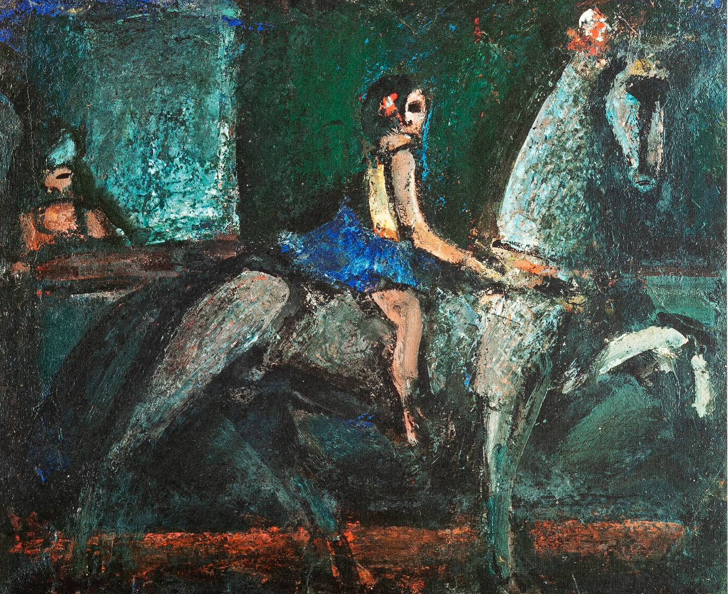 Georges ROUAULT : L'Ecuyère - Lithographie