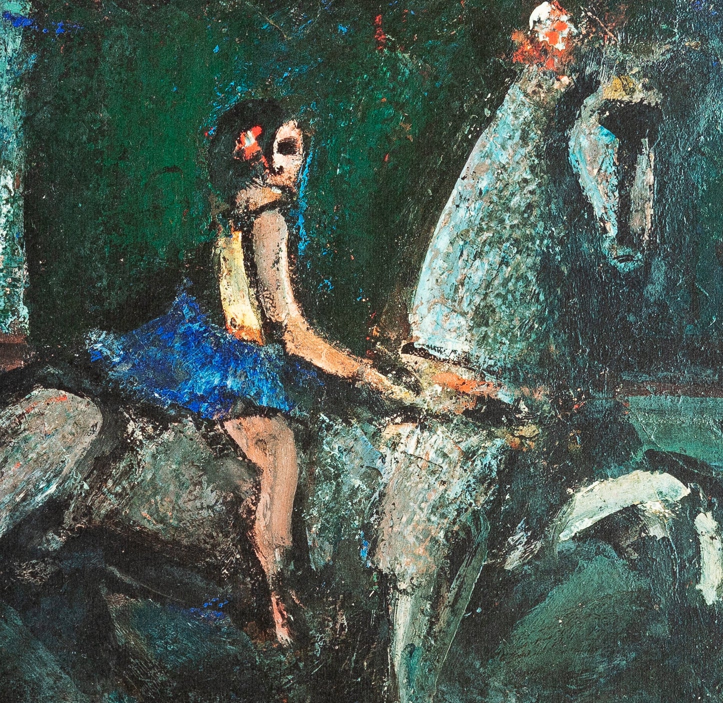 Georges ROUAULT : L'Ecuyère - Lithographie
