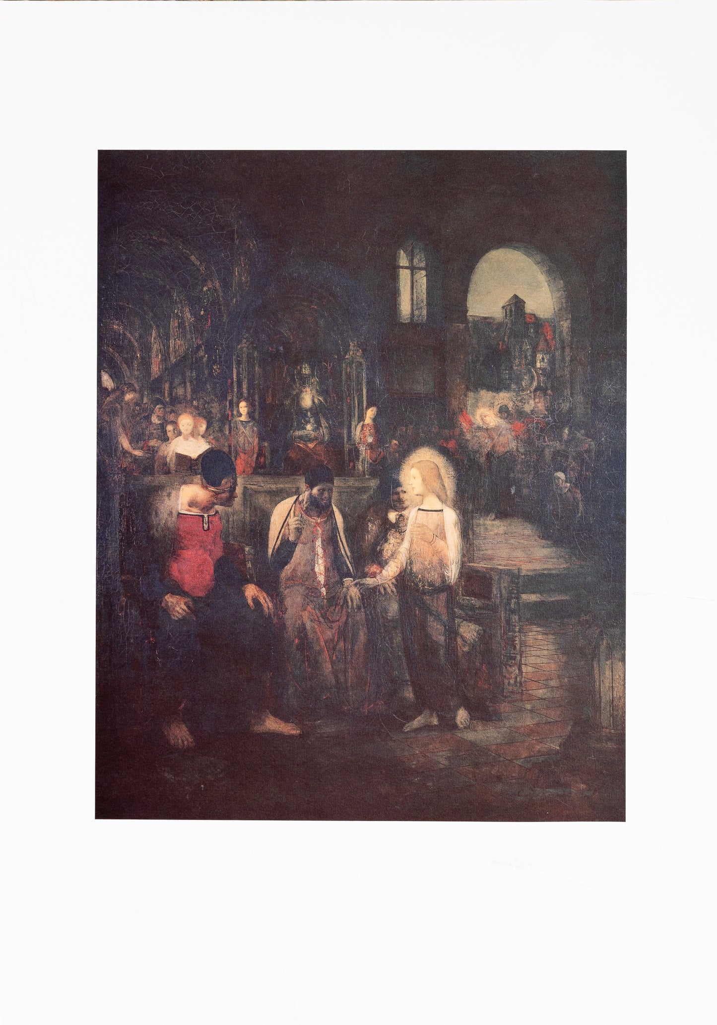 Georges ROUAULT: the Child Jesus among the Wise Men - Lithograph