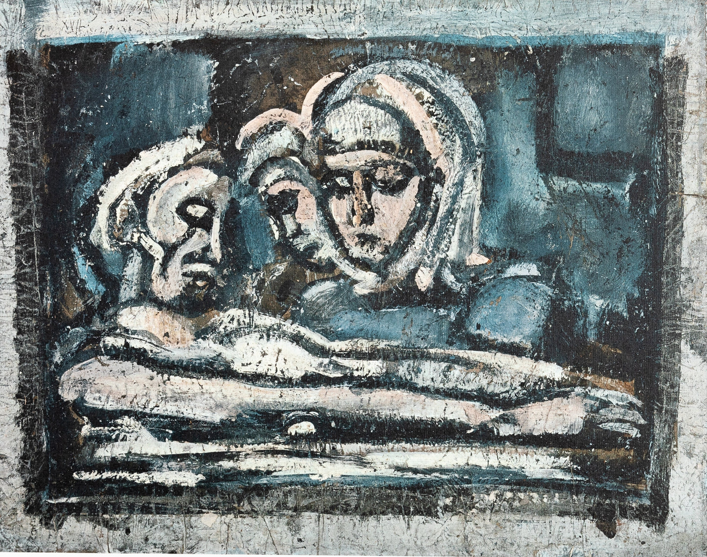 Georges ROUAULT : L'Attente - Lithographie