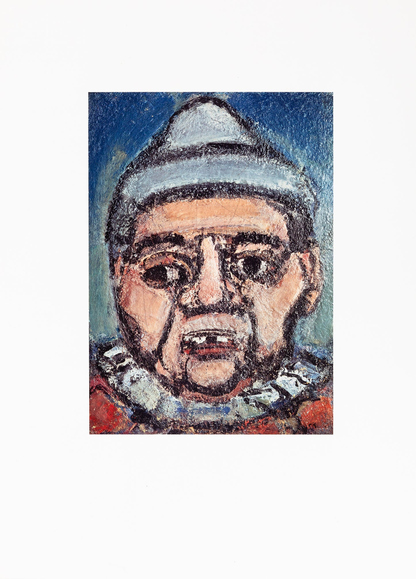 Georges ROUAULT: The Clown - Lithograph