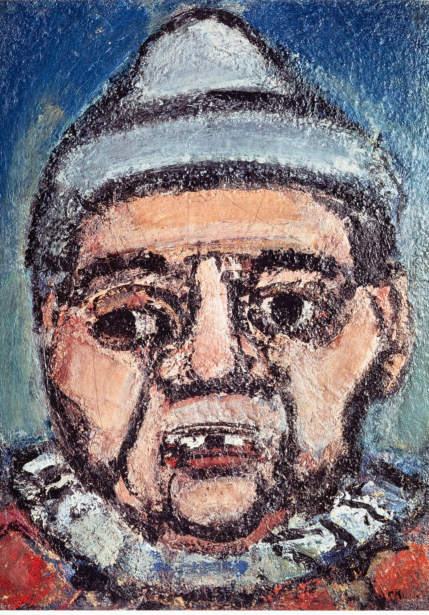 Georges ROUAULT: The Clown - Lithograph