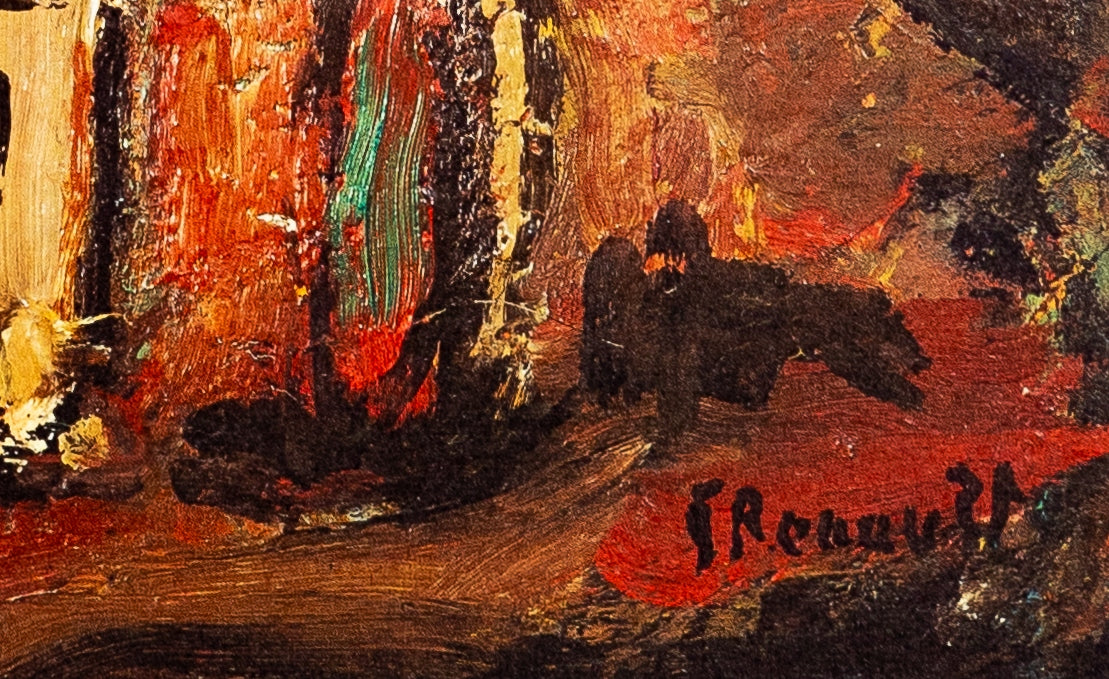 Georges ROUAULT : L'entrée du Village - Lithographie signée
