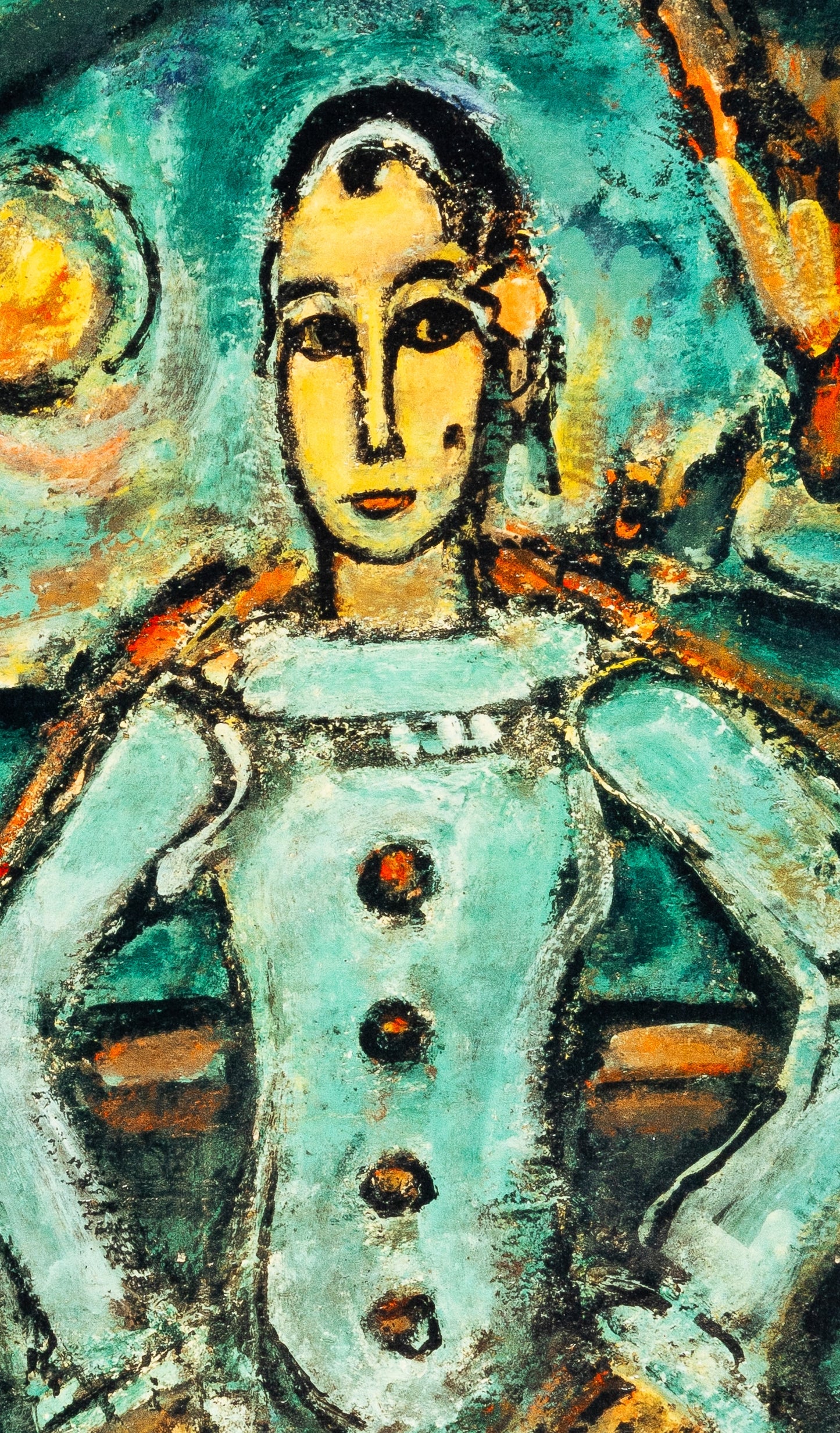 Georges ROUAULT : Pierrot le clown - Lithographie